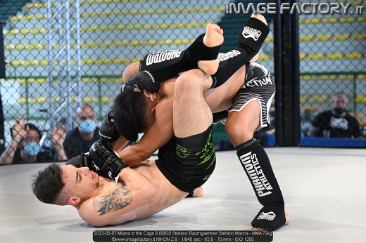 2022-05-07 Milano in the Cage 8 00933 Stefano Baumgaertner-Stefano Manna - MMA 72kg